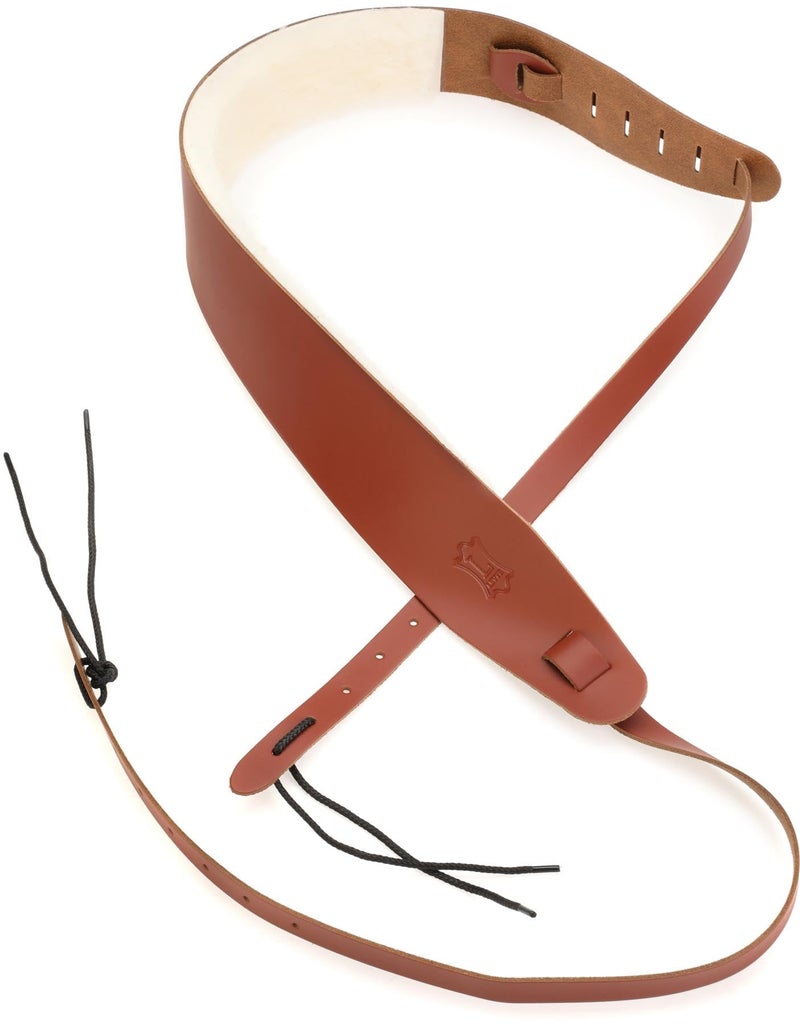 Levy's Leathers Leather Banjo Cradle Strap,Walnut